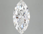 3.91ct Marquise E VVS2 Lab Grown Diamond