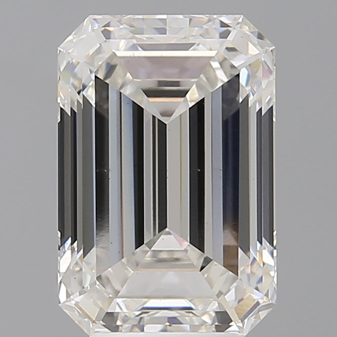 4.59ct Emerald F VS2 Lab Grown Diamond
