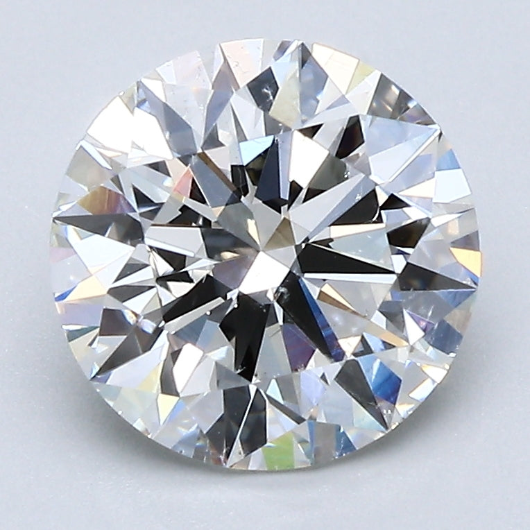 2.5ct Round H SI1 Natural Diamond