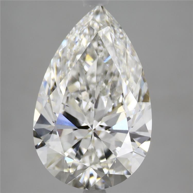 4.5ct Pear F VVS2 Lab Grown Diamond