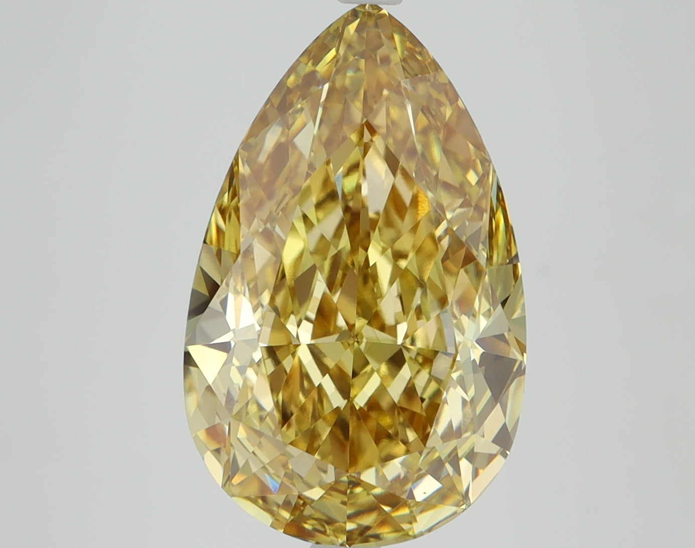 6.04ct Pear Y VS1 Lab Grown Diamond