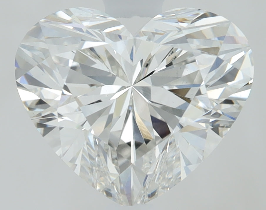 1.63ct Heart F VVS2 Lab Grown Diamond