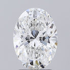 2.1ct Oval F VVS2 Lab Grown Diamond