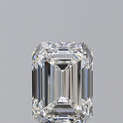 1.7ct Emerald F VS2 Natural Diamond