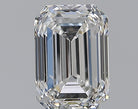 3ct Emerald F SI1 Natural Diamond