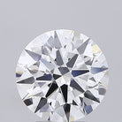 3.18ct Round E VVS2 Lab Grown Diamond