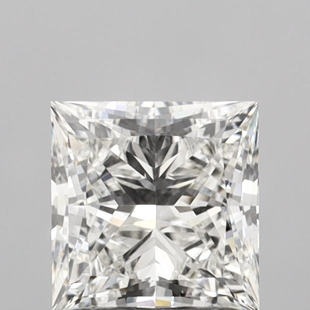 1.6ct Princess F VVS2 Lab Grown Diamond