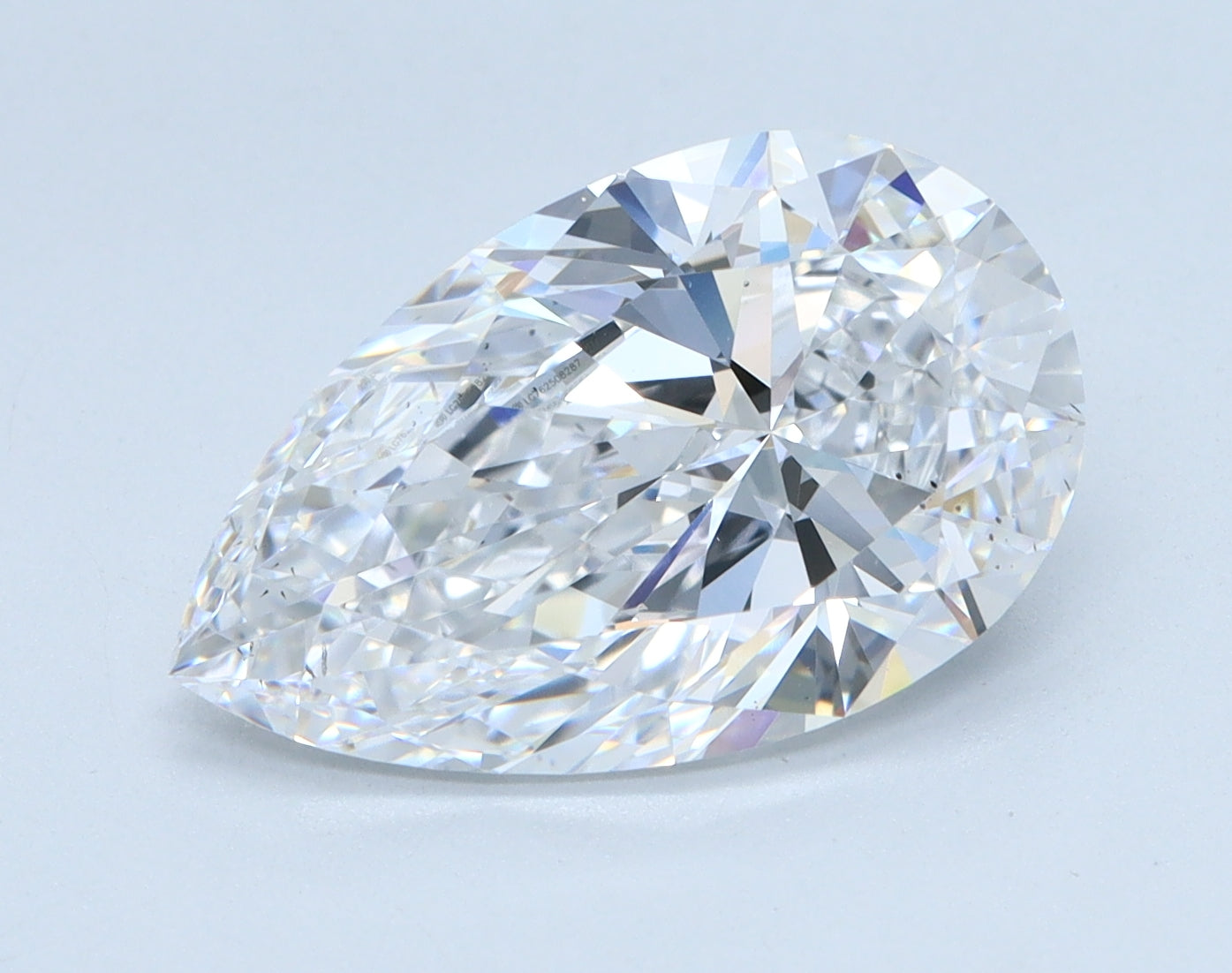 3.4ct Pear D VS2 Lab Grown Diamond