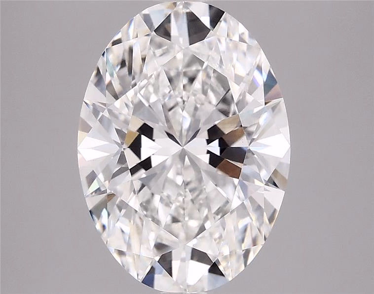 3.67ct Oval F VVS2 Lab Grown Diamond