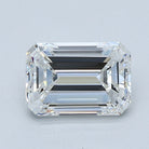 2ct Emerald F VVS2 Natural Diamond