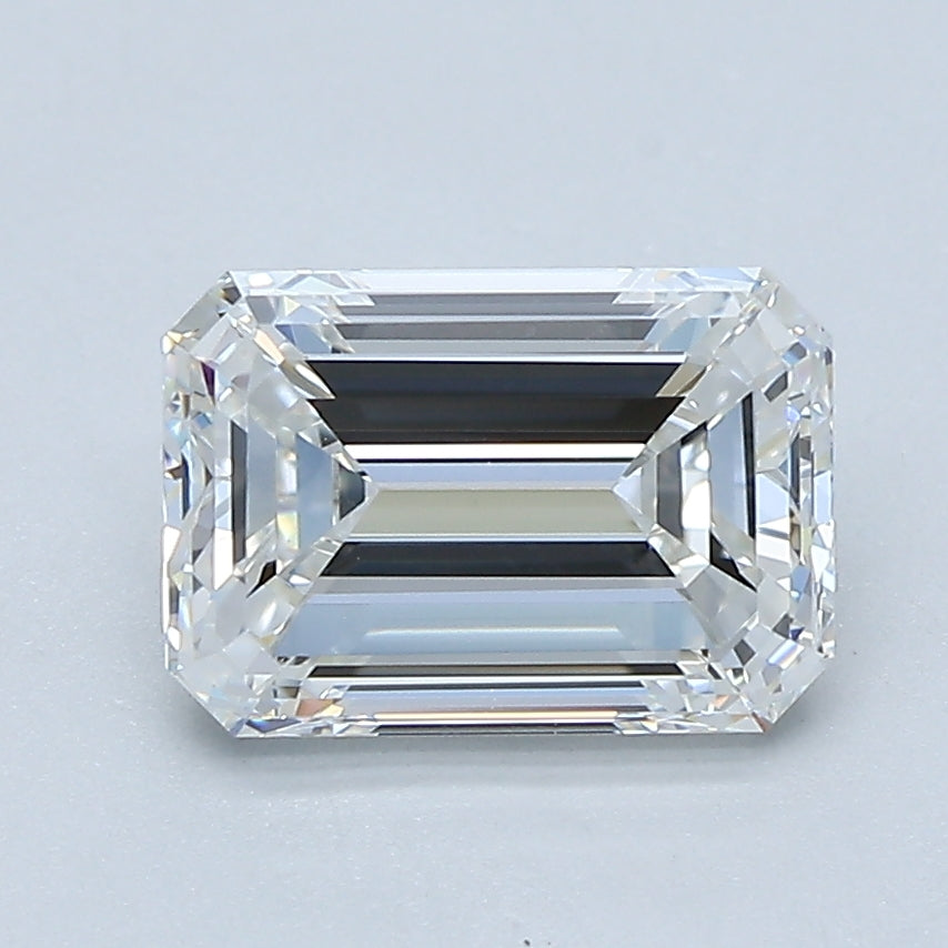2ct Emerald F VVS2 Natural Diamond