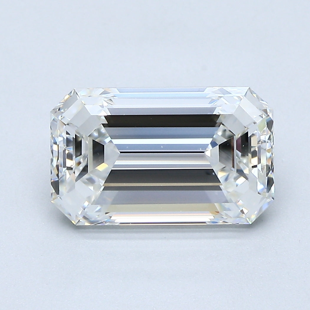 3.01ct Emerald F VVS1 Natural Diamond