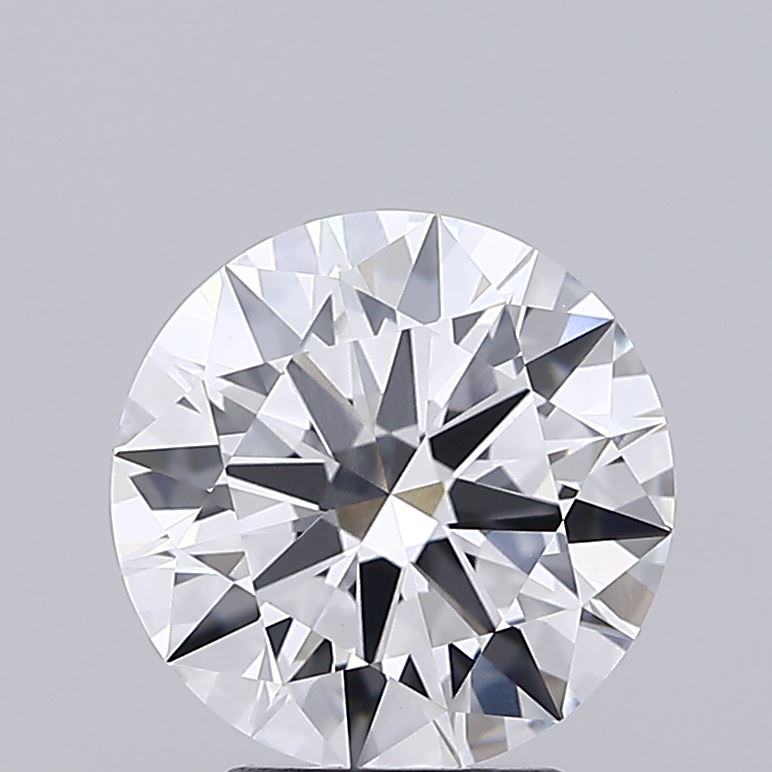 3.38ct Round D VVS2 Lab Grown Diamond