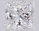 3.53ct Princess E VVS1 Lab Grown Diamond