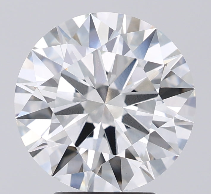 3.36ct Round F VVS2 Lab Grown Diamond