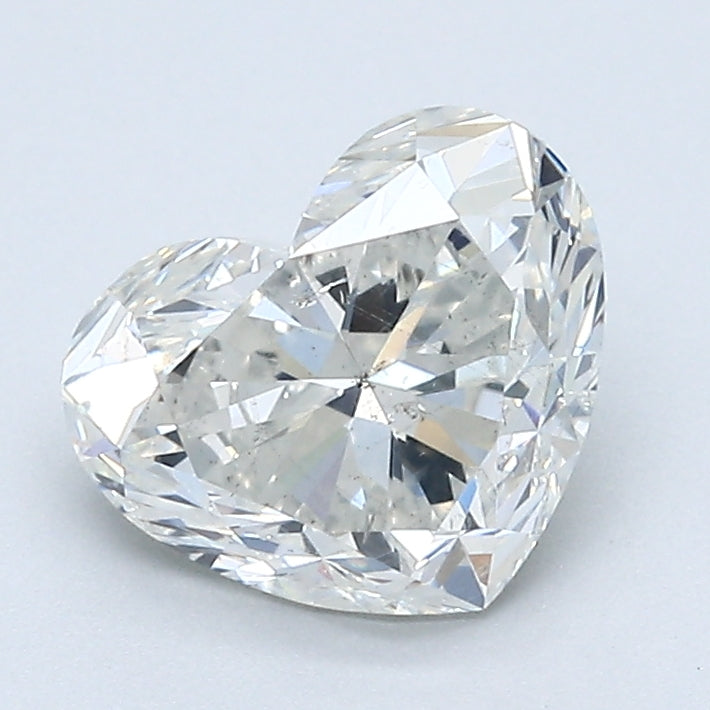 1.7ct Heart I SI2 Natural Diamond
