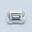 1.7ct Emerald F VVS2 Natural Diamond