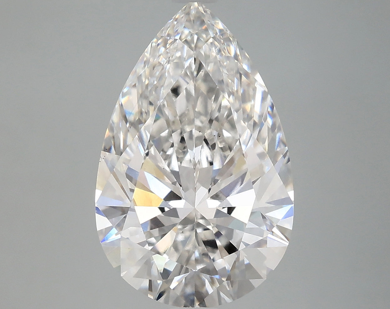 4.9ct Pear F VS1 Lab Grown Diamond