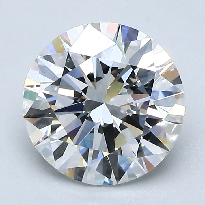 1.81ct Round F VS2 Natural Diamond