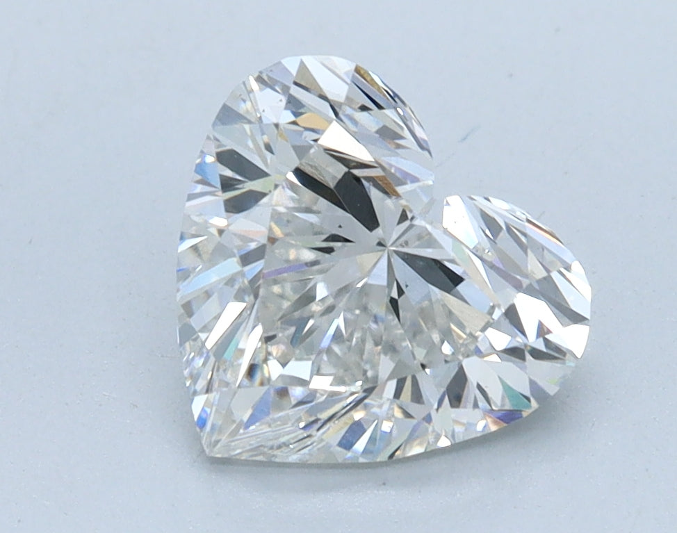 1.51ct Heart F VS2 Lab Grown Diamond
