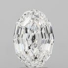 3.02ct Step Oval E VVS2 Lab Grown Diamond