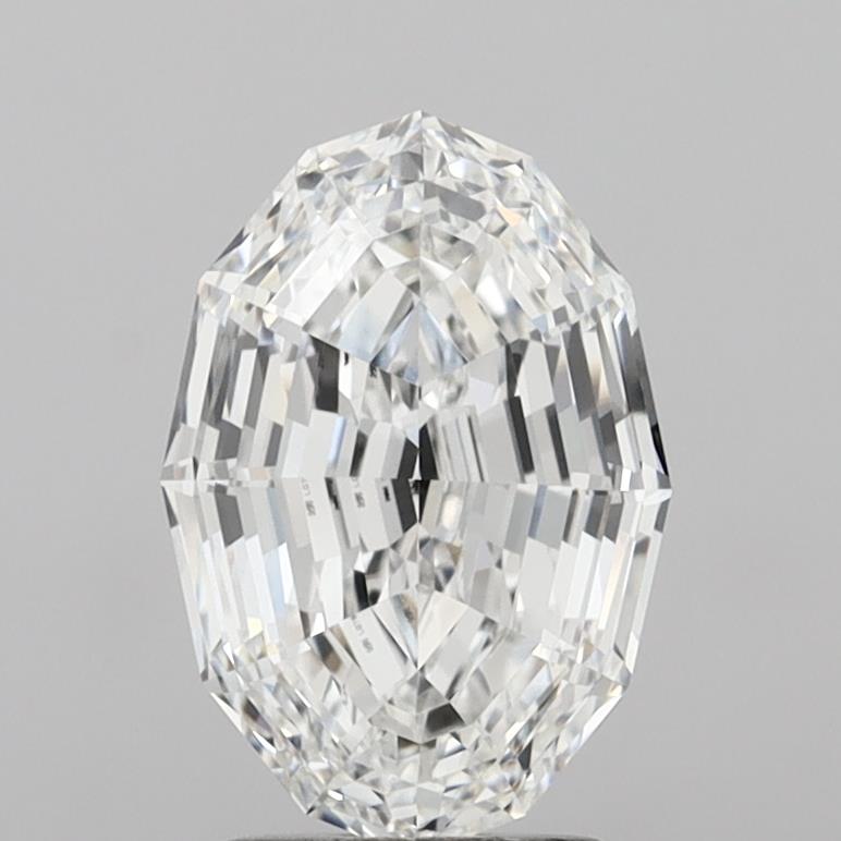 3.02ct Step Oval E VVS2 Lab Grown Diamond
