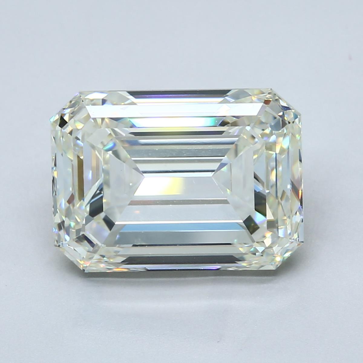 7.01ct Emerald K VS1 Natural Diamond