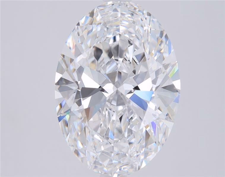 5.52ct Oval E VVS1 Lab Grown Diamond