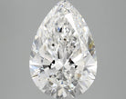 3.77ct Pear D VVS2 Lab Grown Diamond