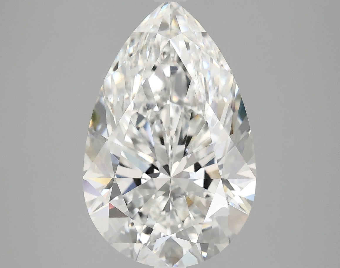 3.9ct Pear F VS1 Lab Grown Diamond