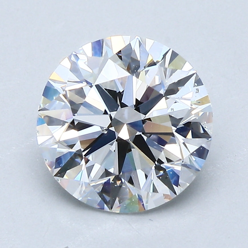 2.51ct Round D SI2 Natural Diamond