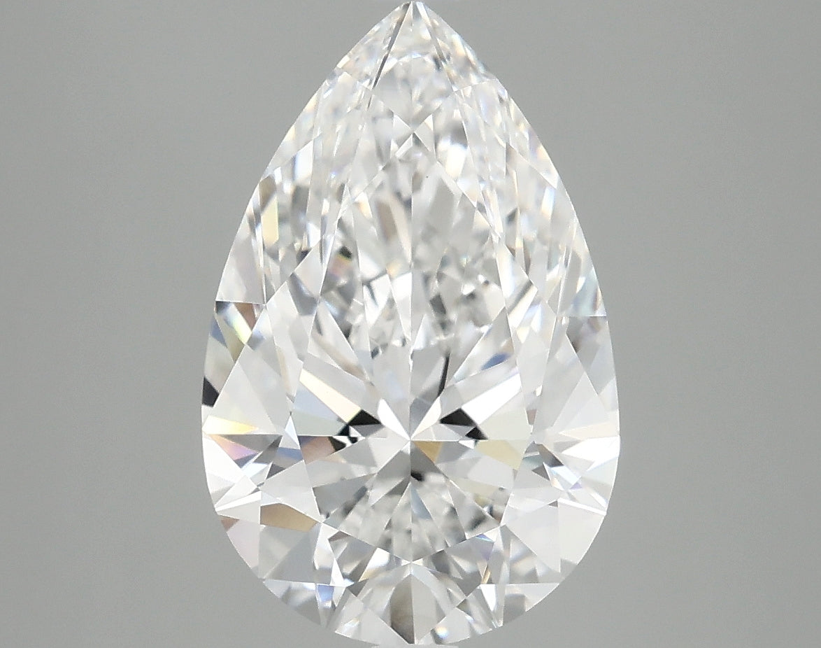 4.07ct Pear D VVS2 Lab Grown Diamond