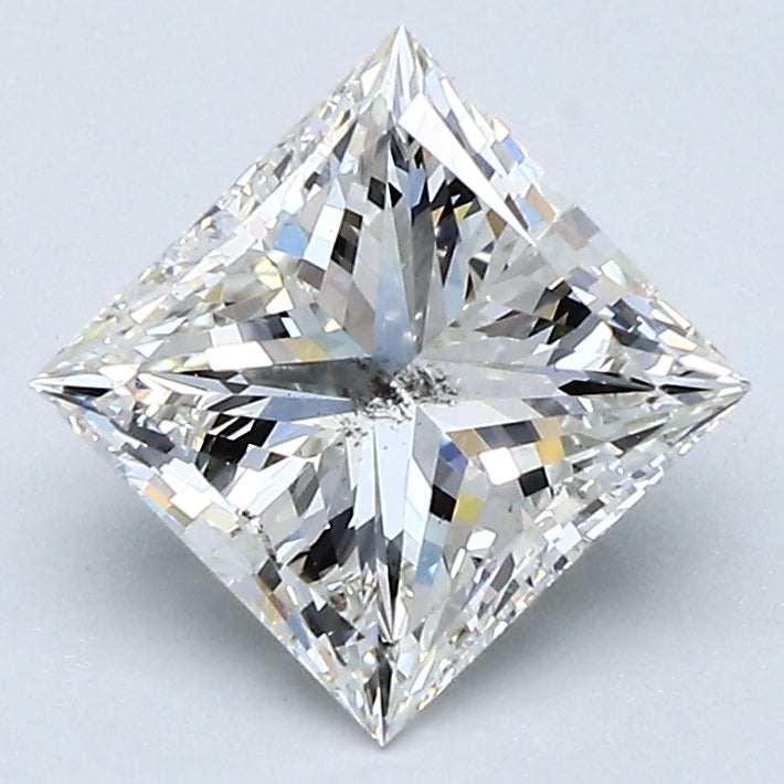 1.7ct Princess I SI2 Natural Diamond