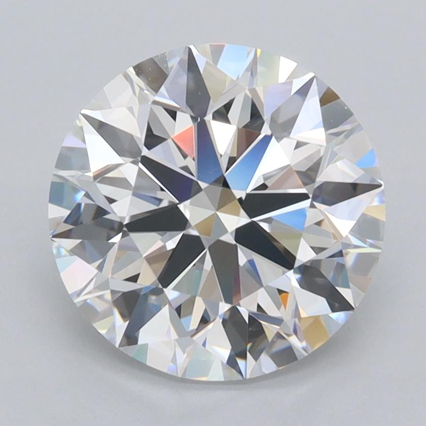 2.7ct Round D VVS1 Lab Grown Diamond