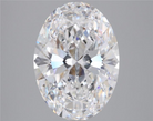 3.97ct Oval D VVS1 Lab Grown Diamond