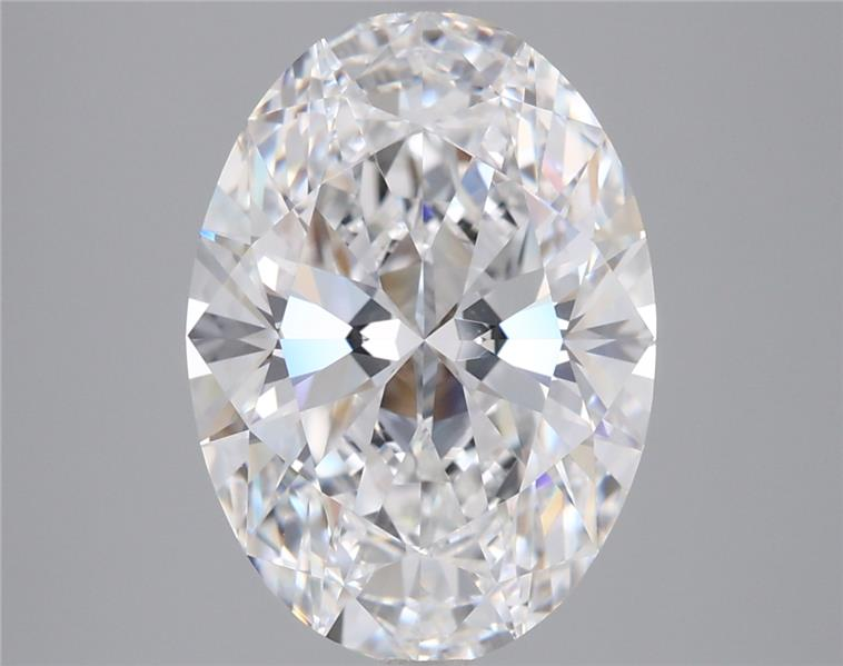 3.97ct Oval D VVS1 Lab Grown Diamond
