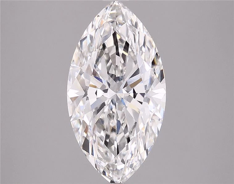 3.68ct Marquise F VVS2 Lab Grown Diamond