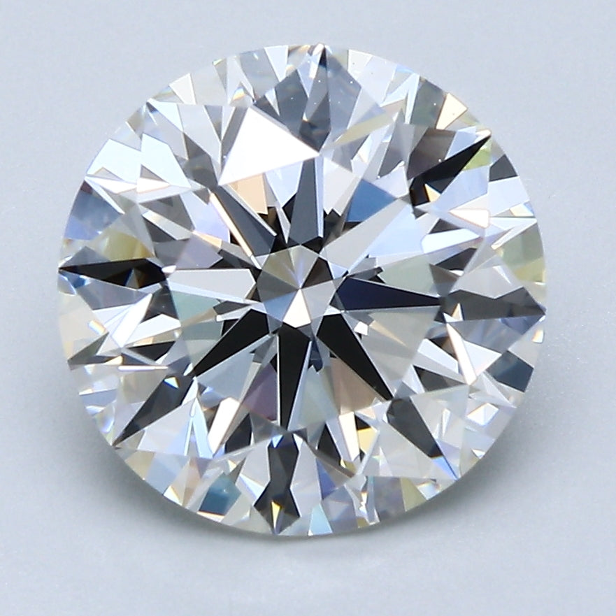 3.7ct Round H VS1 Natural Diamond