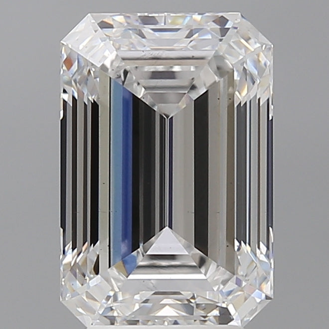 4ct Emerald D VS2 Lab Grown Diamond