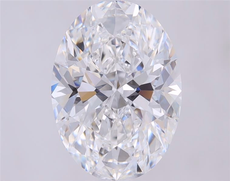 3.08ct Oval F VVS1 Lab Grown Diamond