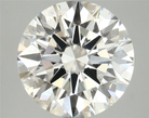 4.05ct Round F VS2 Lab Grown Diamond