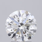 2.54ct Round F VVS2 Lab Grown Diamond