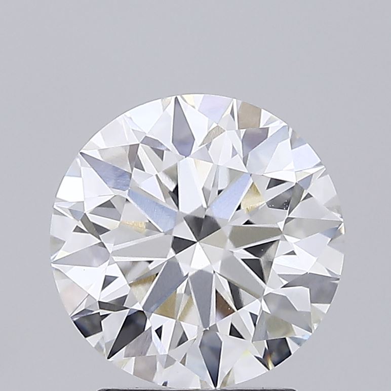 2.54ct Round F VVS2 Lab Grown Diamond