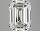 3.09ct Emerald F VS1 Lab Grown Diamond