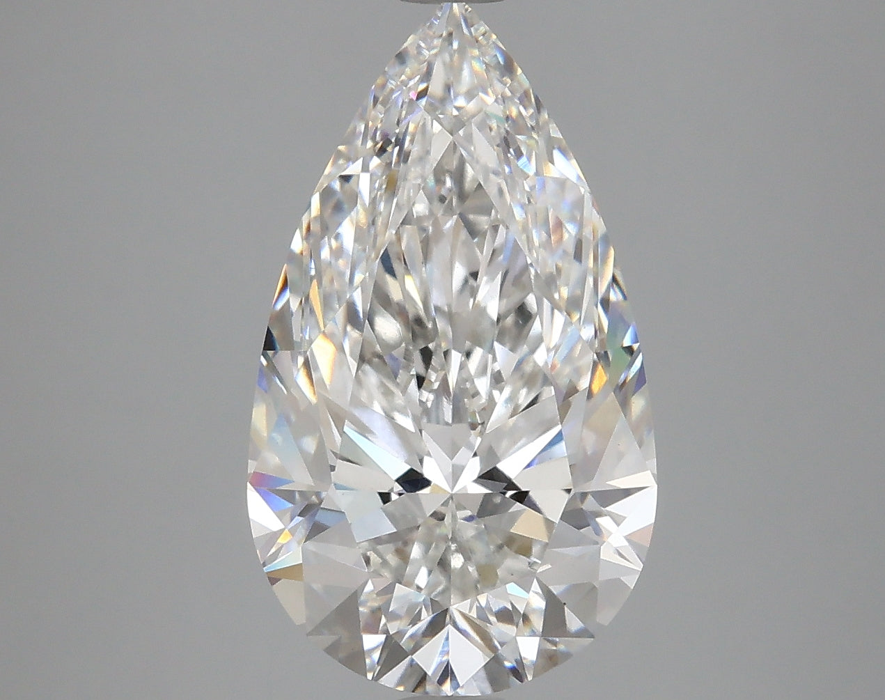 4.43ct Pear F VS1 Lab Grown Diamond