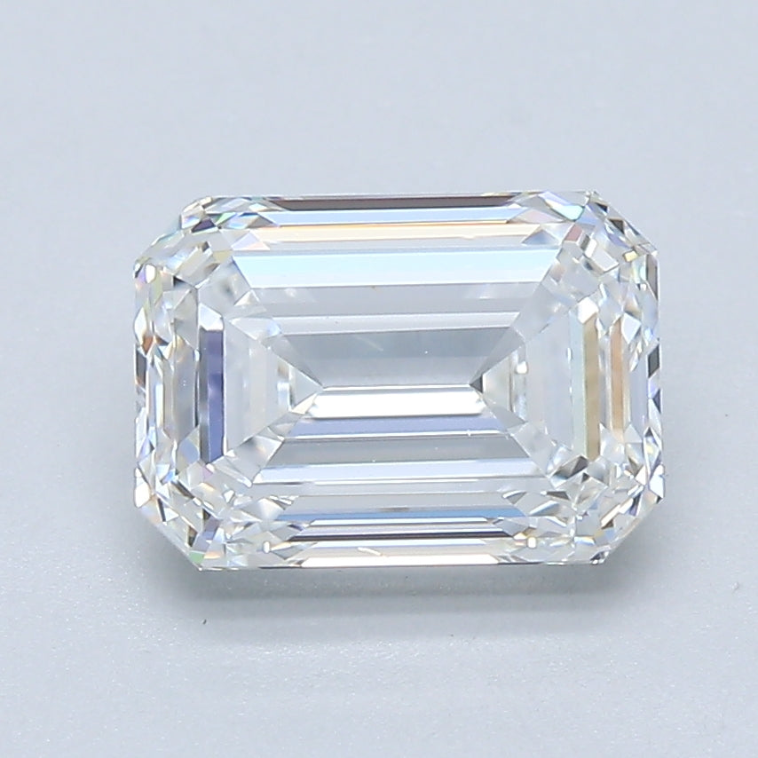 2.01ct Emerald E VVS1 Natural Diamond
