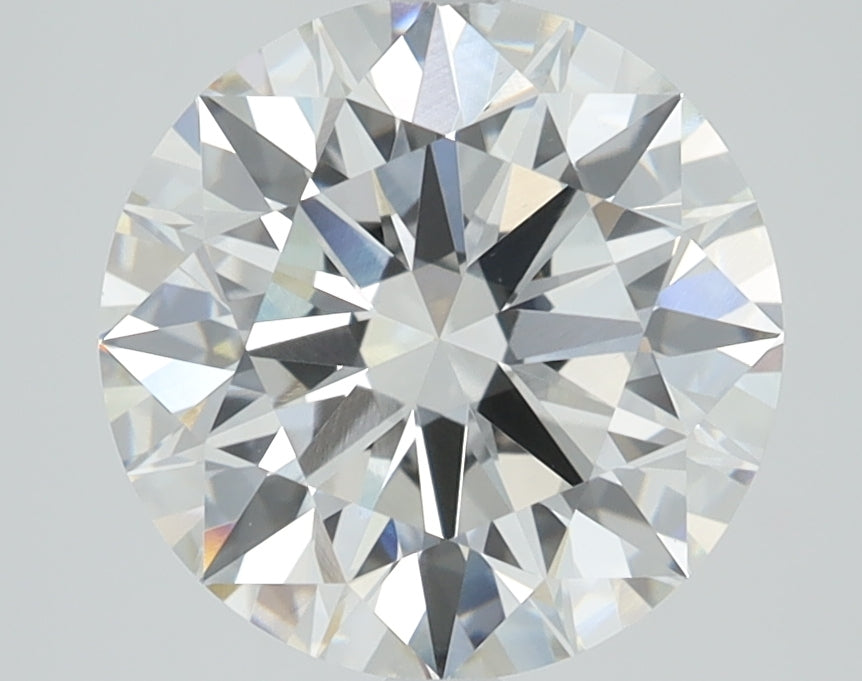 3.2ct Round F VVS2 Lab Grown Diamond