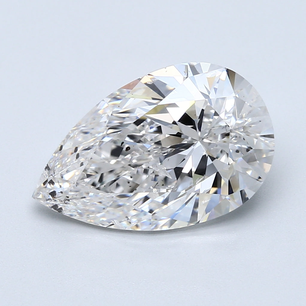 5.03ct Pear F SI2 Natural Diamond