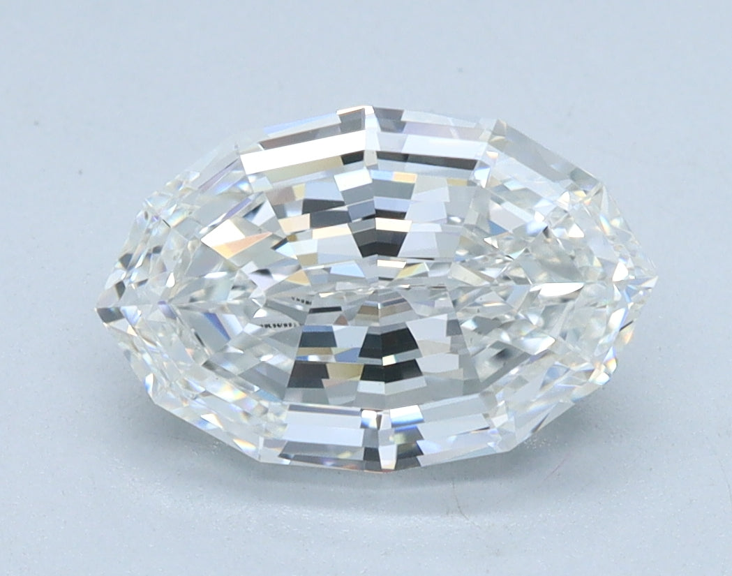 2.02ct Oval Step Cut E VVS2 Lab Grown Diamond