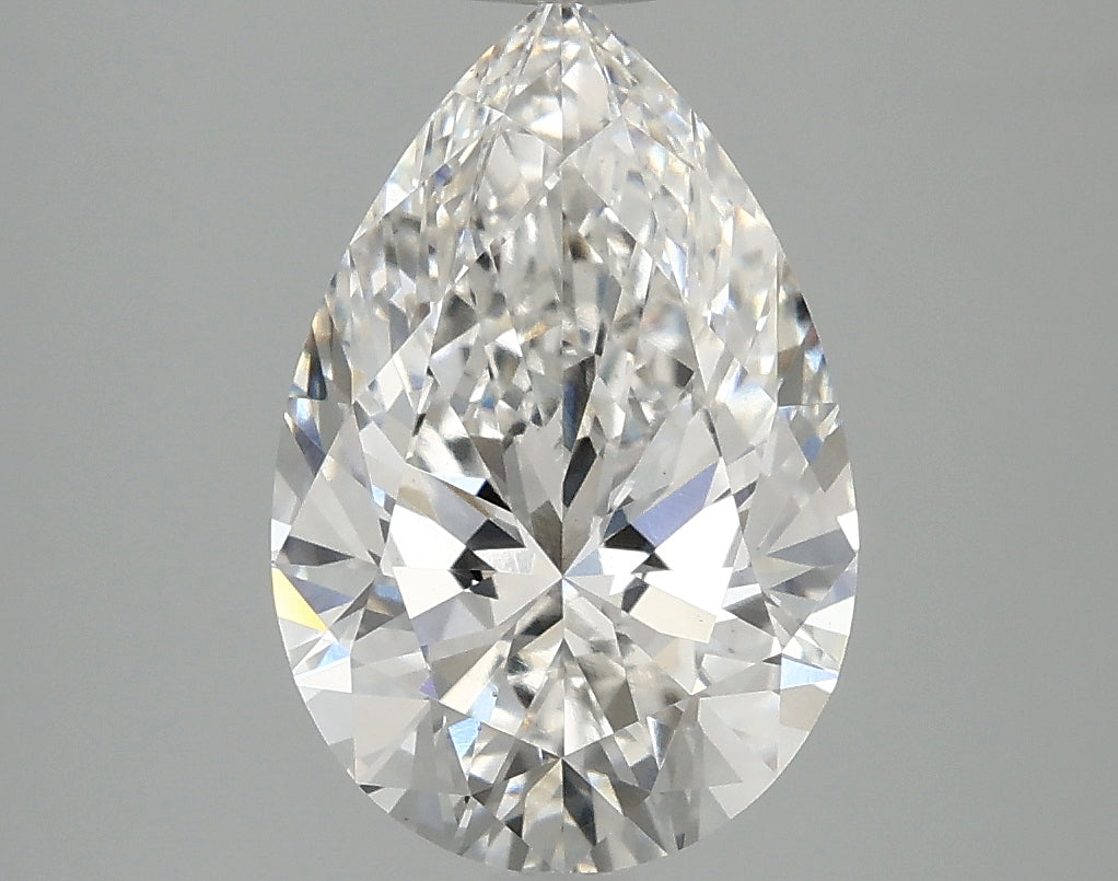 2.8ct Pear F VS1 Lab Grown Diamond